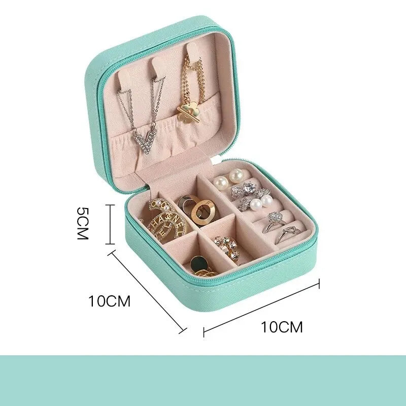 Portable Mini Jewelry Storage Box