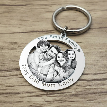 Personalised Photo Keychain