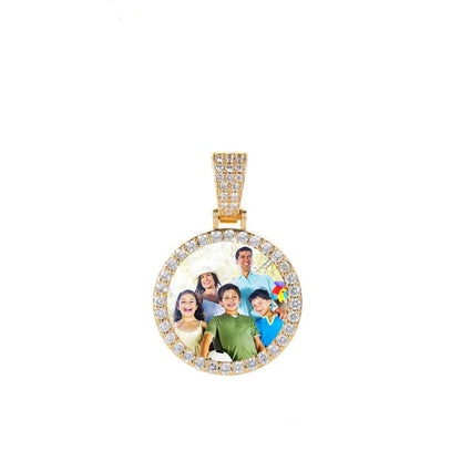 Personalization Memorial Picture Frames Necklace