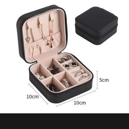 Portable Mini Jewelry Storage Box