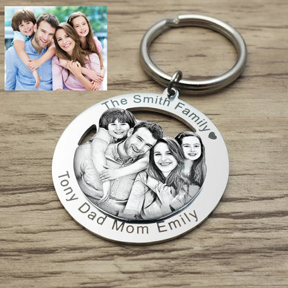 Personalised Photo Keychain