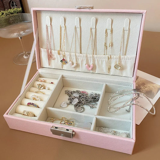 Simple Lockable Jewelry packaging Box