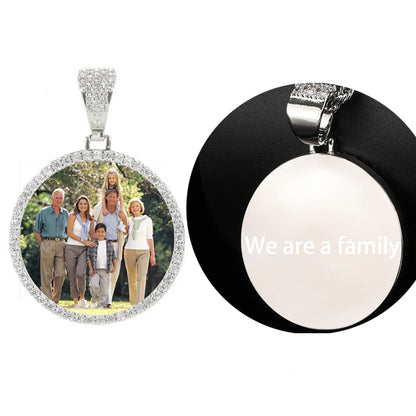 Personalization Memorial Picture Frames Necklace