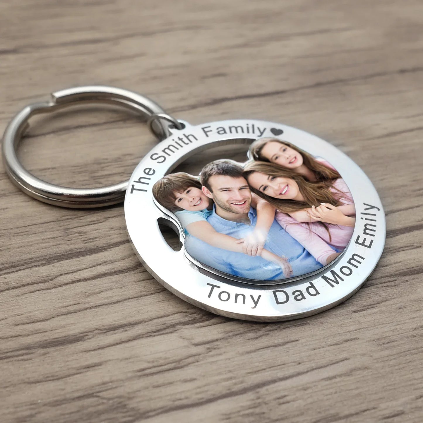 Personalised Photo Keychain