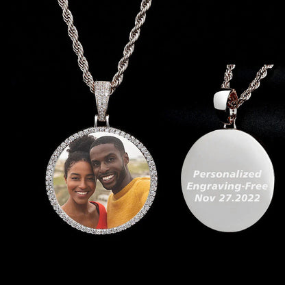 Personalization Memorial Picture Frames Necklace