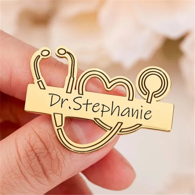 Stethoscope Pin