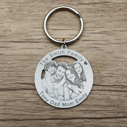 Personalised Photo Keychain