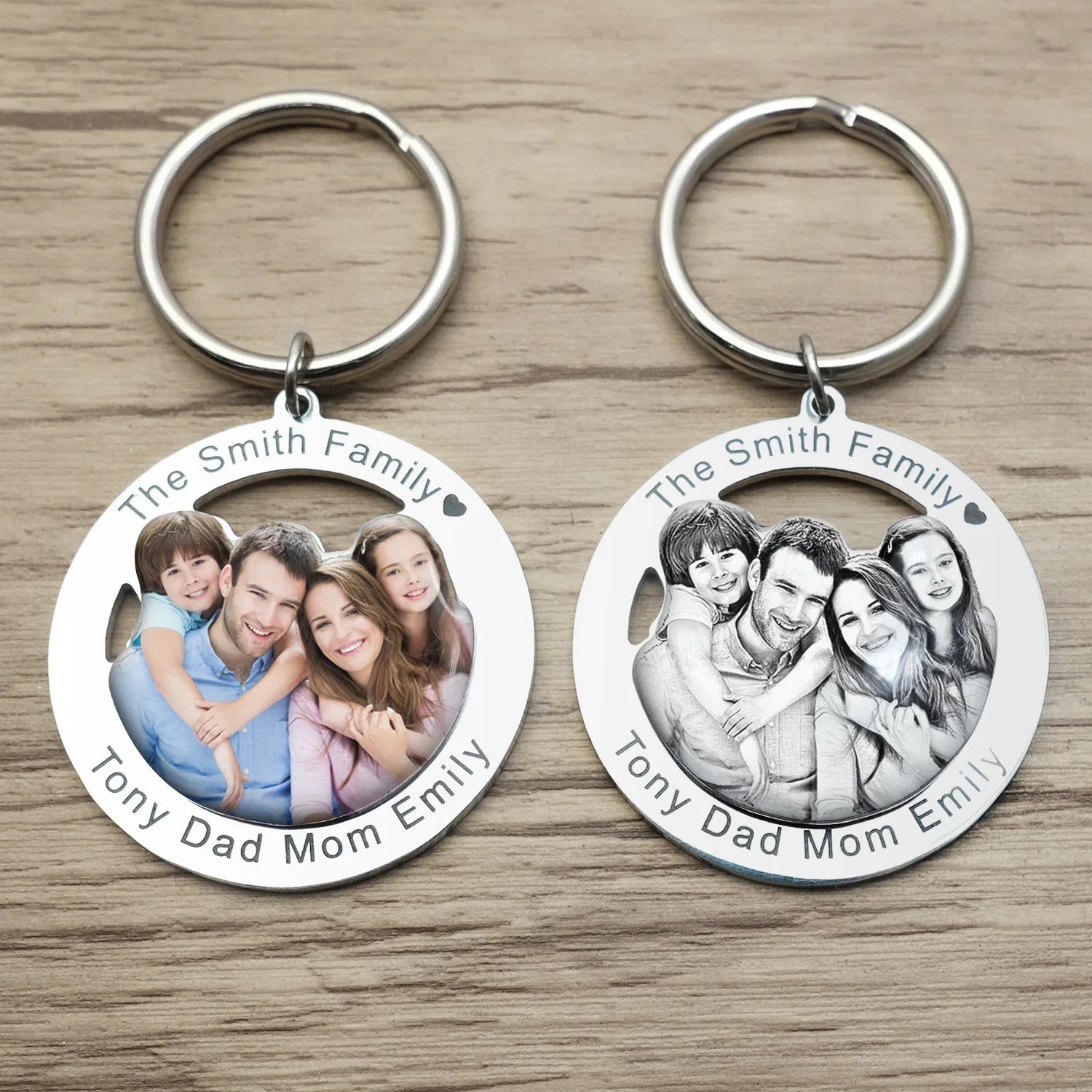 Personalised Photo Keychain