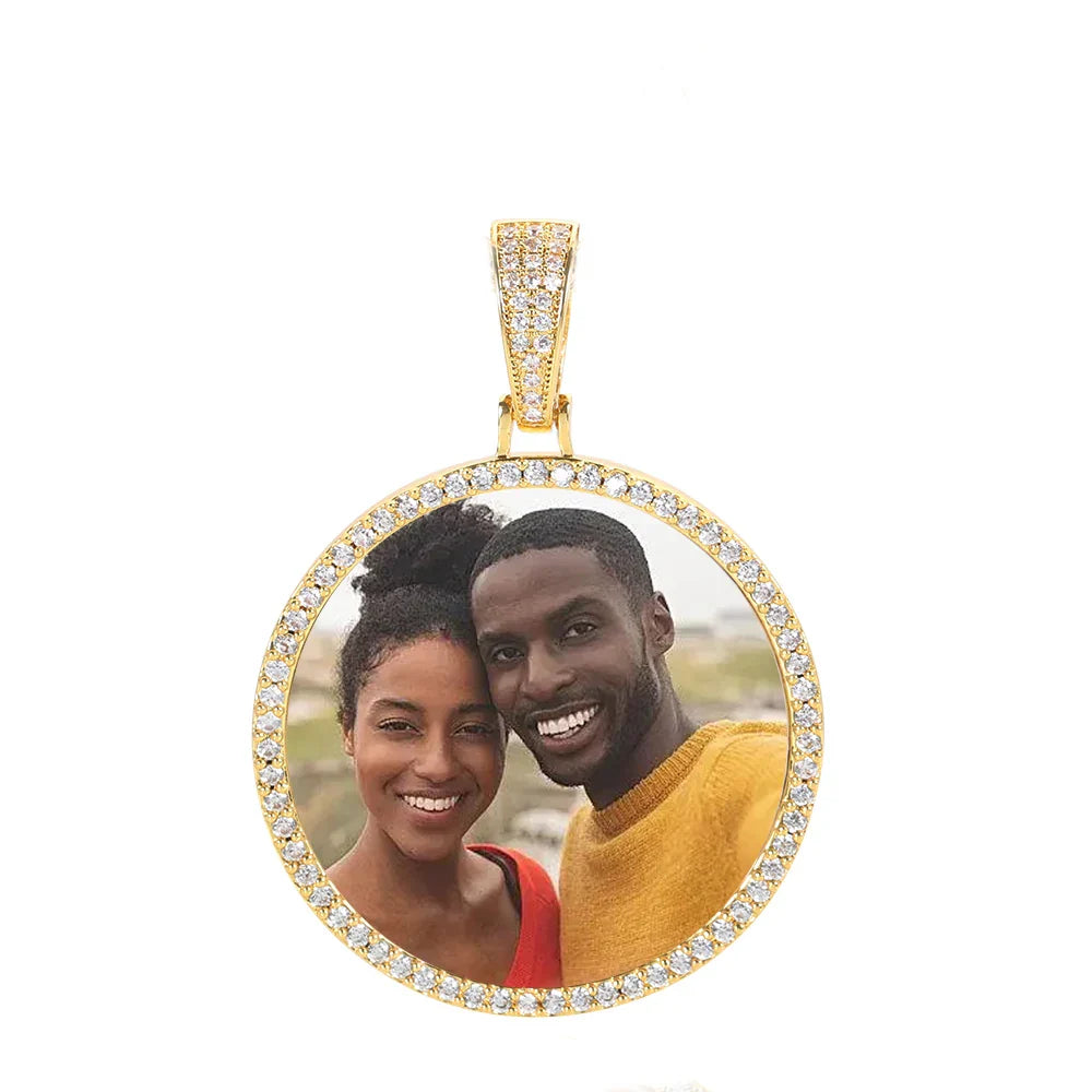 Personalization Memorial Picture Frames Necklace