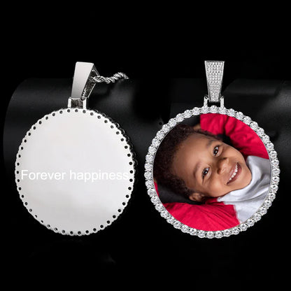 Personalization Memorial Picture Frames Necklace