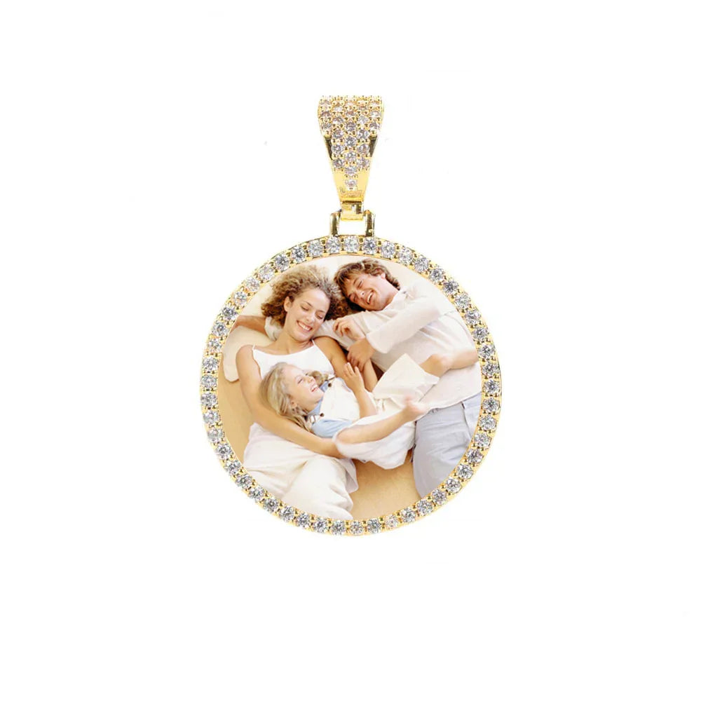 Personalization Memorial Picture Frames Necklace