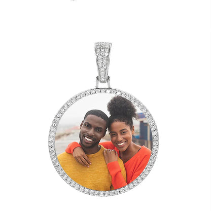 Personalization Memorial Picture Frames Necklace