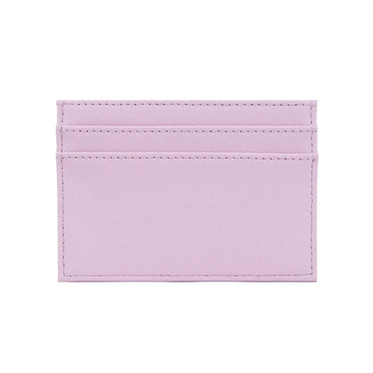 Personalize Initials Slim Card Wallet