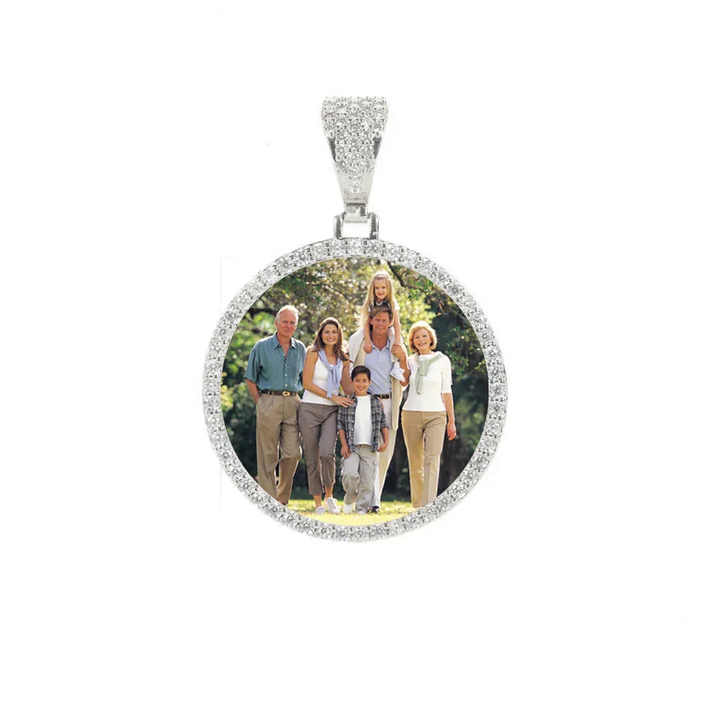 Personalization Memorial Picture Frames Necklace