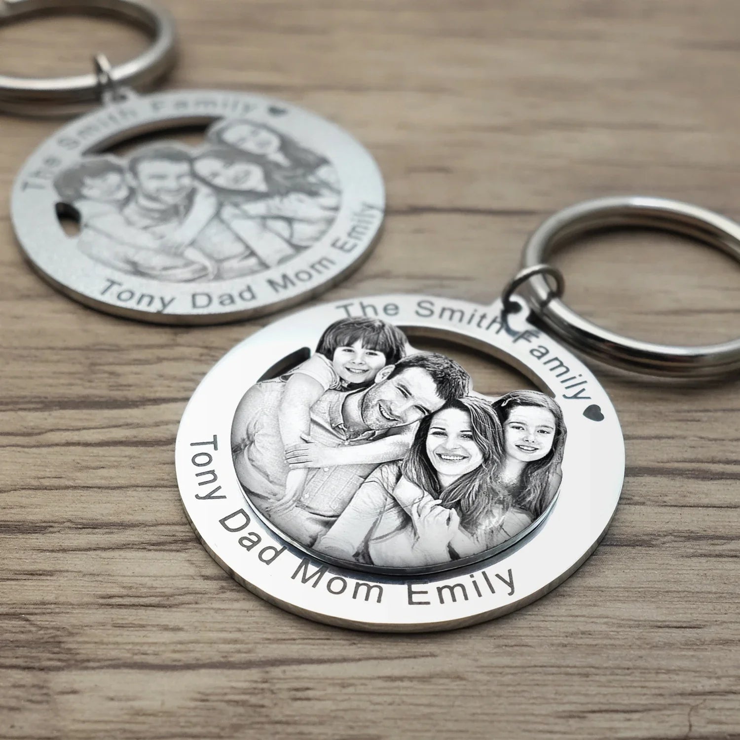 Personalised Photo Keychain