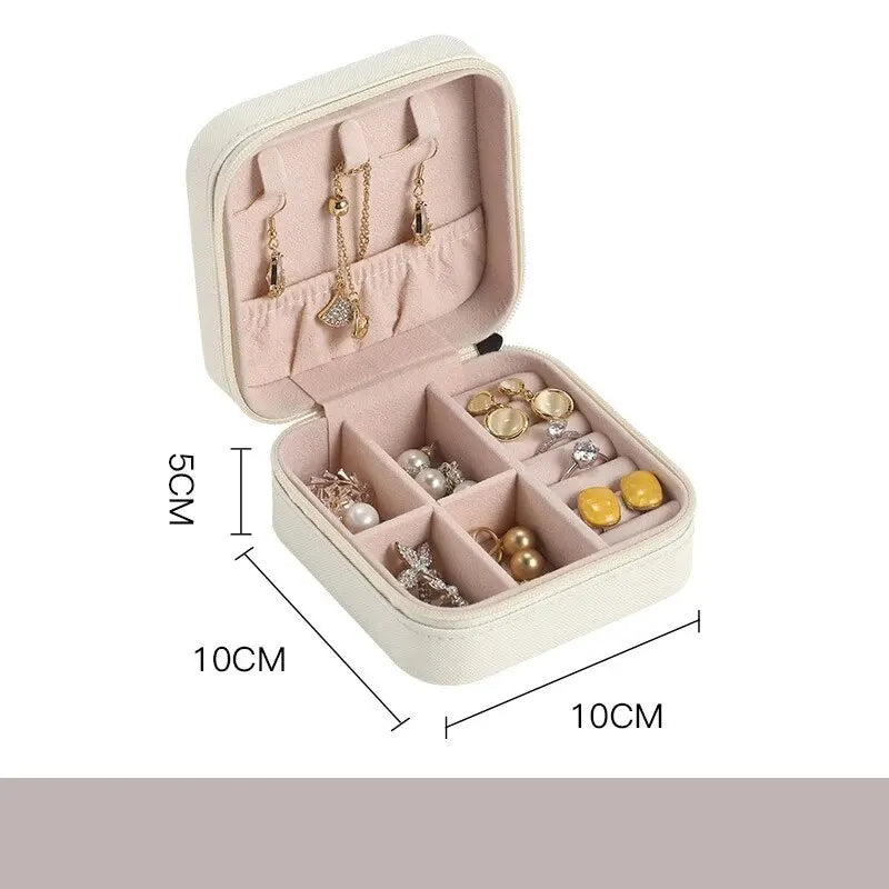 Portable Mini Jewelry Storage Box